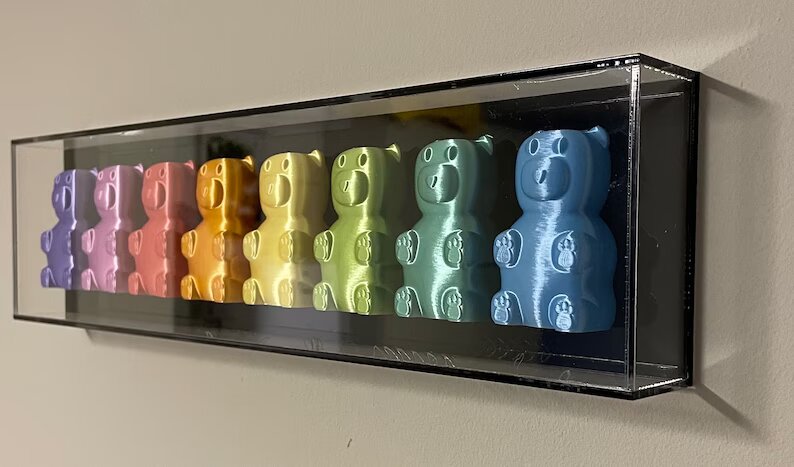 Quadro Pop Art "Giant Gummy Bear" 3D